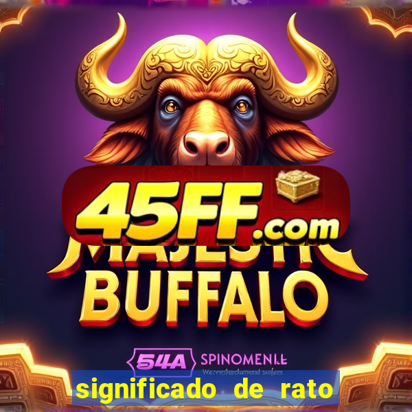 significado de rato na umbanda